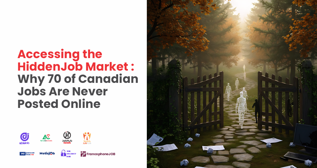Accessing the Hidden Job Market: Why 70 of Canadian Jobs Are Never Posted Online